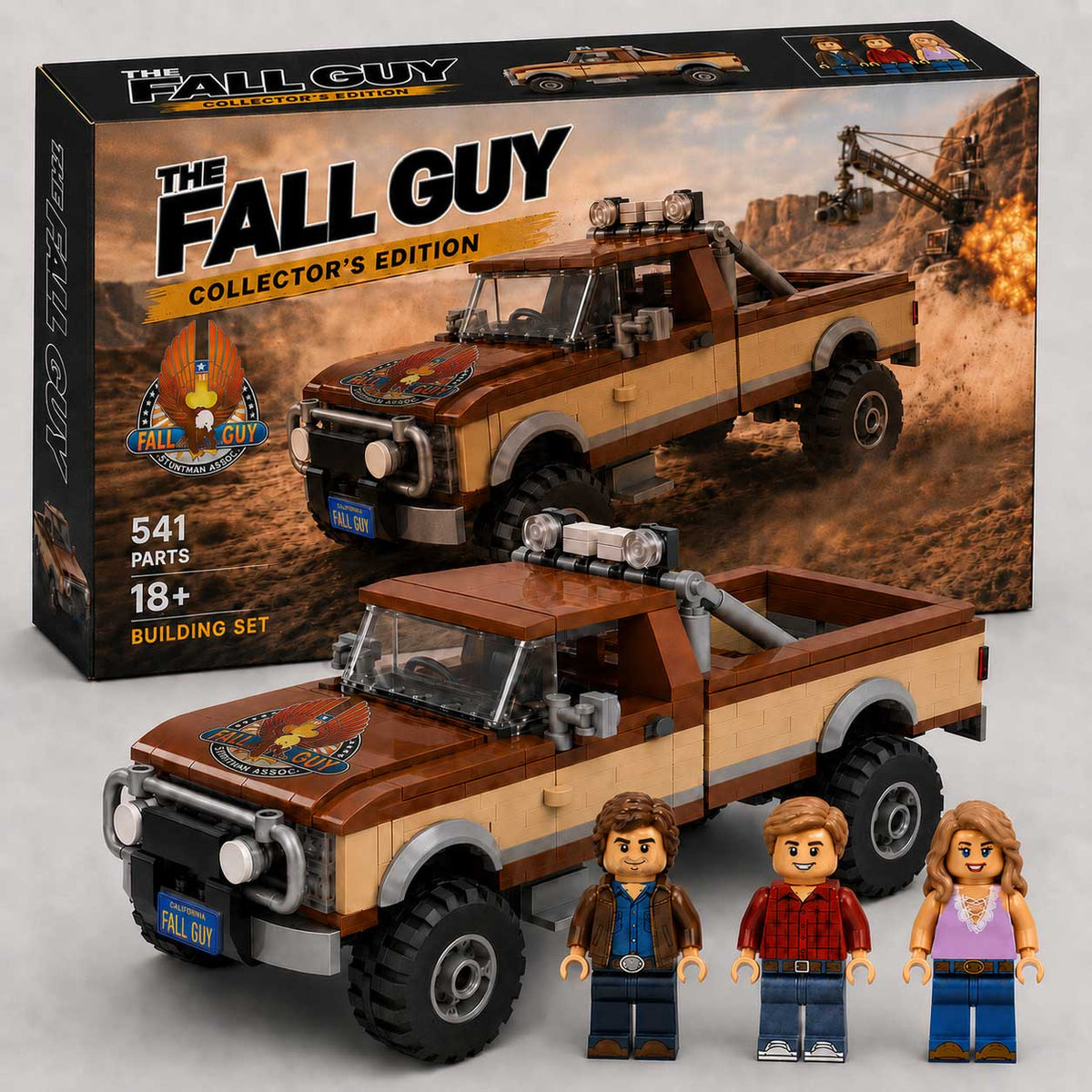 The Fall Guy Pickup Truck Building Set