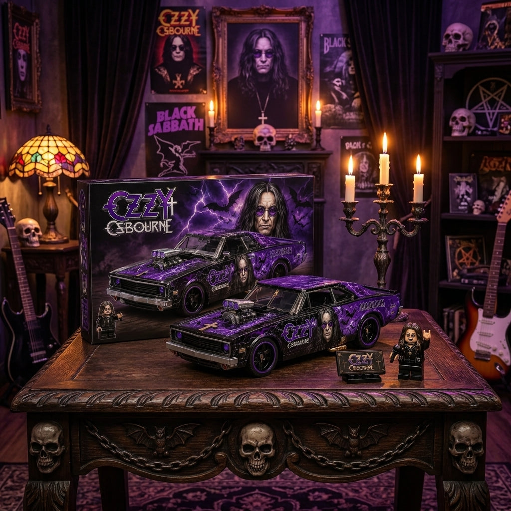 Ozzy Osbourne Madman 1970 Building Set